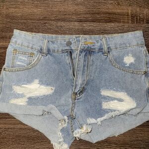 Jean shorts